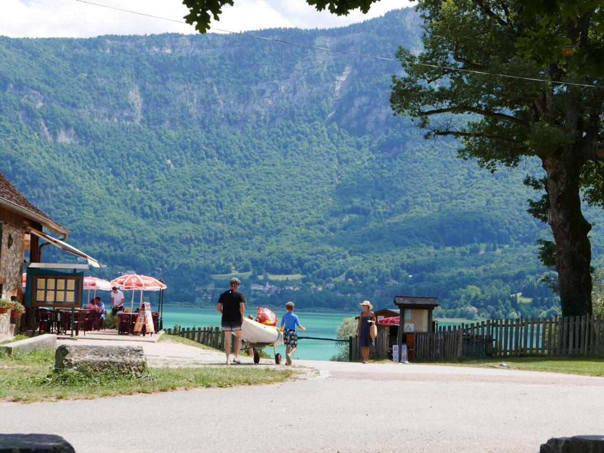 Huttopia Lac d'Aiguebelette Saint-Alban-de-Montbel Esterno foto